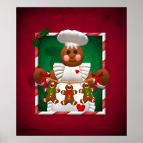 Gingerbread Family: Bakery Girl Poster