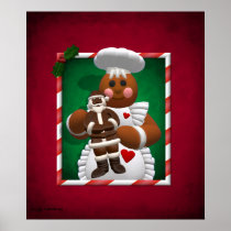 Gingerbread Family: Chocolate Girl Poster