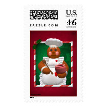 Gingerbread Family: Little Bakery Girl Stamps