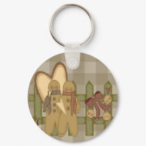 Gingerbread Fence keychains by rustybucketprims Gingerbread Fence keychains