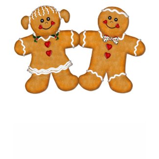 Gingerbread Fun Couple shirt