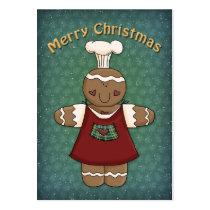 Gingerbread Girl business cards