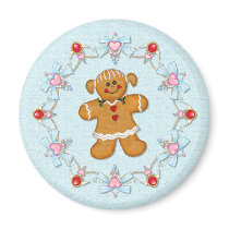 Gingerbread Girl magnets
