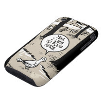 Gingerbread Girl Pigeon Iphone 3 Tough Cover