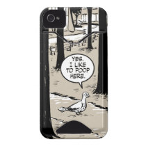 Gingerbread Girl Pigeon Iphone 4 Id Cases