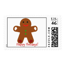 GingerBread Greeting Stamps