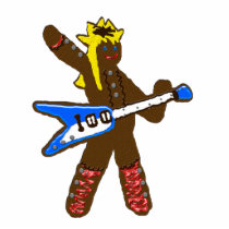 gingerbread guitarist photo sculptures by wolffreeborn gingerbread guitarist photo sculptures