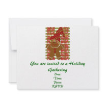 Gingerbread Holiday Warmth invitations