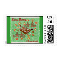 GINGERBREAD HOME postage