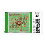GINGERBREAD HOME postage