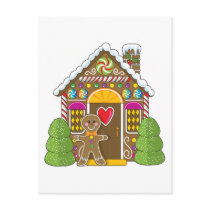 Gingerbread House and Man Post Cards