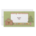Gingerbread House and Xmas trees photo cards by Christmas_Store Gingerbread House and Xmas trees photo cards