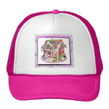 Gingerbread House Cap Hat