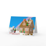 Gingerbread House Card