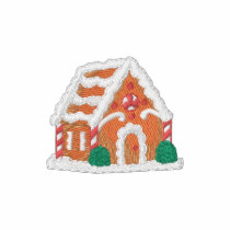 Gingerbread House embroidered shirts by ZazzleEmbroidery Gingerbread House embroidered shirts
