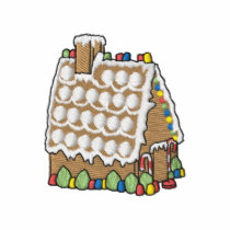 Gingerbread House embroidered shirts by ZazzleEmbroidery Gingerbread House embroidered shirts