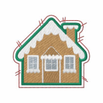 Gingerbread House embroidered shirts by ZazzleEmbroidery Gingerbread House embroidered shirts