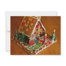 Gingerbread House invitations by lilandluckysloot Gingerbread House invitations