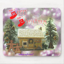 Gingerbread House Mousepad