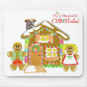 Gingerbread House Mousepad by Country_Homestead Gingerbread House Mousepad