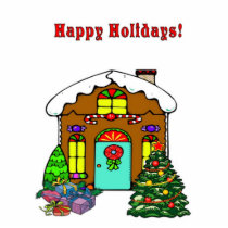 Gingerbread House photo sculptures