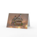 Gingerbread House Porcelain cards