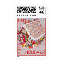 Gingerbread House postage