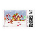 Gingerbread House postage