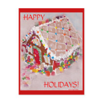 Gingerbread House postcards