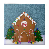 Gingerbread House Tile tiles
