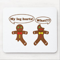 Gingerbread Humor Mousepads