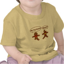 Gingerbread Humor t-shirts