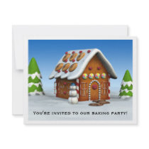 Gingerbread invitations by teeloft Gingerbread invitations