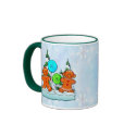 GINGERBREAD KIDS AND LOLLIPOPS by SHARON SHARPE mugs