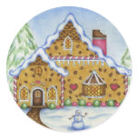 Gingerbread Lodge Sticker