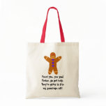Gingerbread Man bags