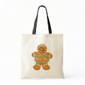 Gingerbread Man - Bite Me bags by Spice Gingerbread Man - Bite Me bags