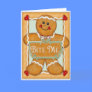 Gingerbread Man "Bite Me" Greeting Cards