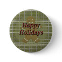 Gingerbread Man Button by americanangst Gingerbread Man Button