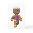 Gingerbread Man Christmas Card by potpourri Gingerbread Man Christmas Card