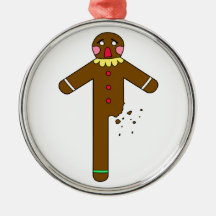 Gingerbread Man Christmas Tree Ornaments