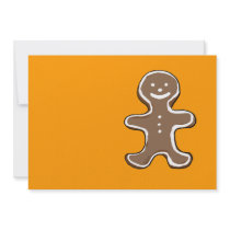 Gingerbread man cookie invitations by jsoh Gingerbread man cookie invitations
