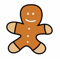 Gingerbread Man Cookie photo sculptures
