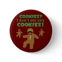 Gingerbread Man Disguise buttons