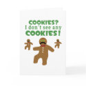 Gingerbread Man Disguise cards