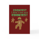 Gingerbread Man Disguise cards