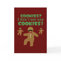 Gingerbread Man Disguise cards