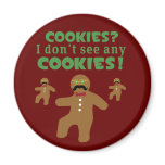 Gingerbread Man Disguise magnets