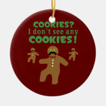 Gingerbread Man Disguise Ornaments