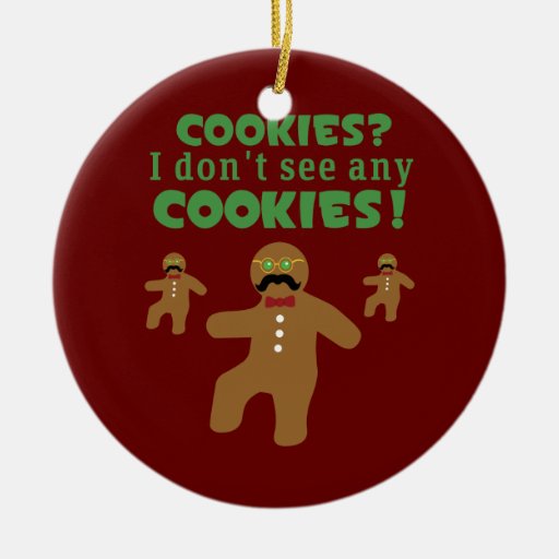 Gingerbread Man Disguise Ornaments